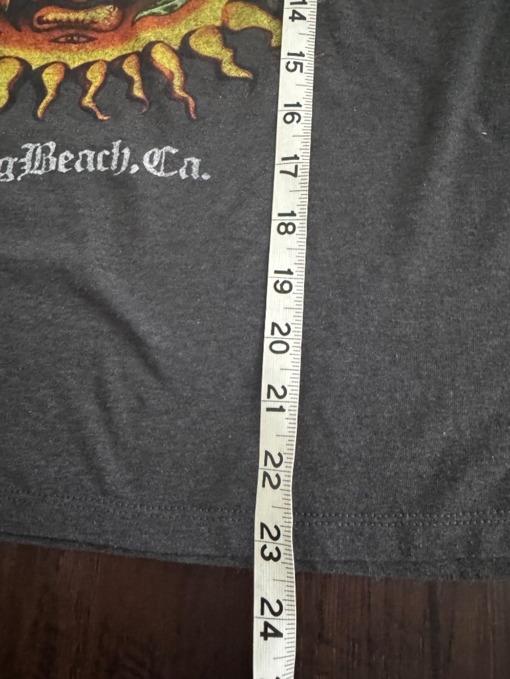 SUBLIME GRAPHIC TEE SUN GRAY LONG BEACH SMALL - Picture 5 of 6